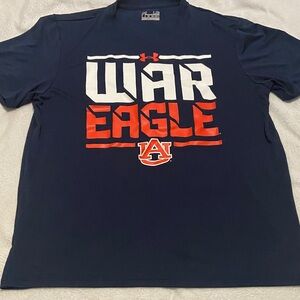 Under Armour Navy Blue War Eagle Graphic Short Sleeve Tee